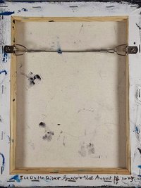 Ice on the River- Original Abstract Acrylic Painting On Canvas