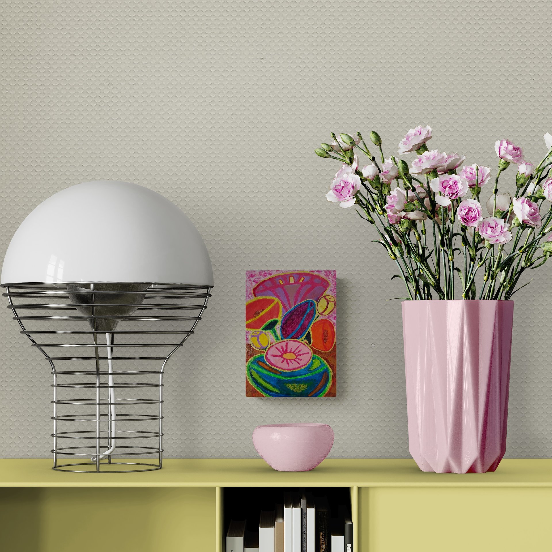 For Vincent- Original Semi Abstract Floral Acrylic Painting On Canvas