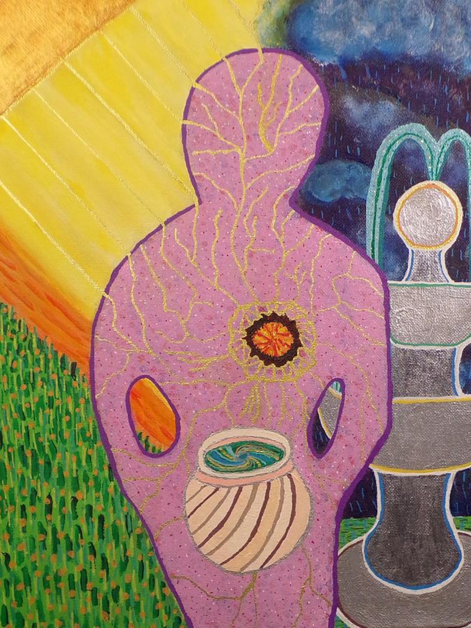 Transmutation- Original Abstract Acrylic Painting on Canvas